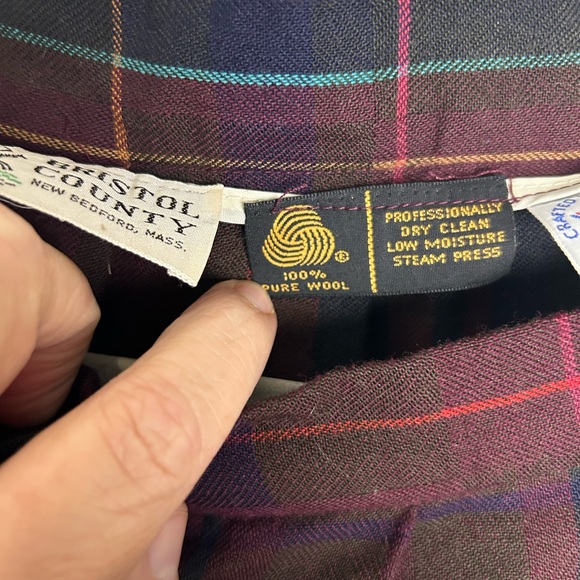Bristol County Vintage wool Skirt - Picture 5 of 5